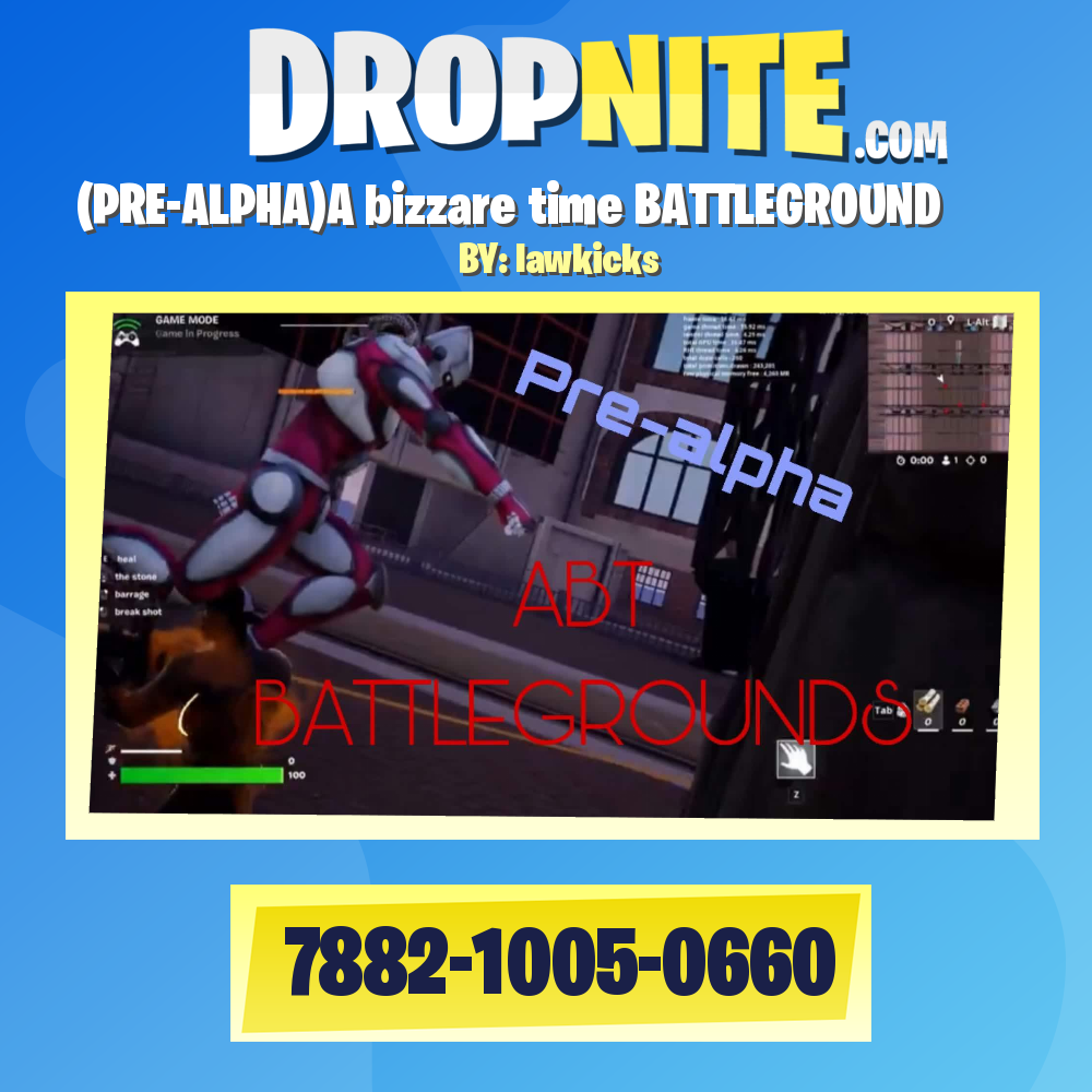 (PRE-ALPHA)A bizzare time BATTLEGROUND⚔️