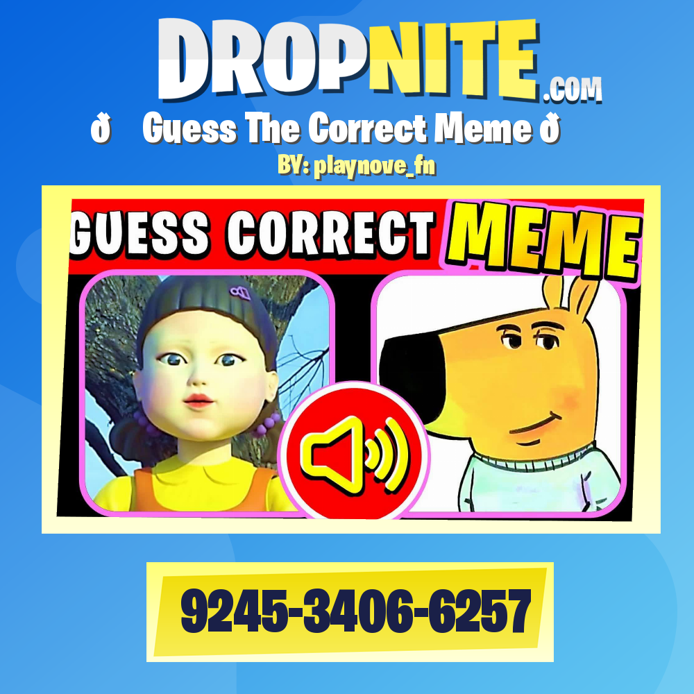 🔊 Guess The Correct Meme 🔊