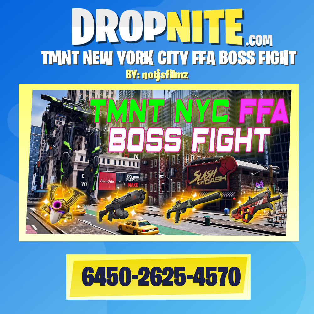 TMNT NEW YORK CITY FFA BOSS FIGHT