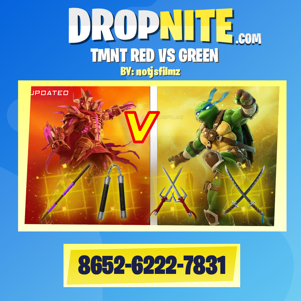 TMNT RED VS GREEN