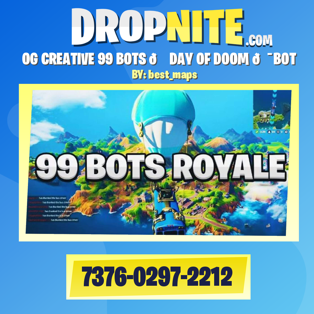OG CREATIVE 99 BOTS 🤖 DAY OF DOOM 🎯BOT