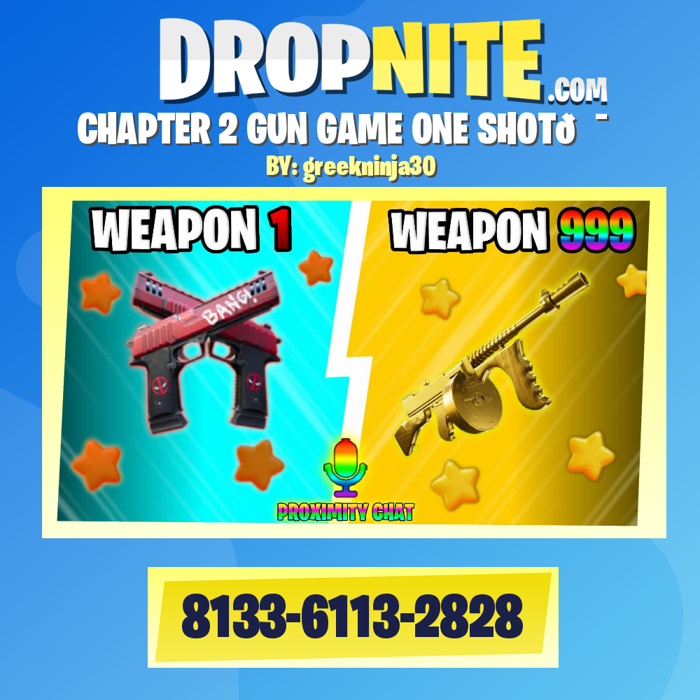 CHAPTER 2 GUN GAME ONE SHOT🎯