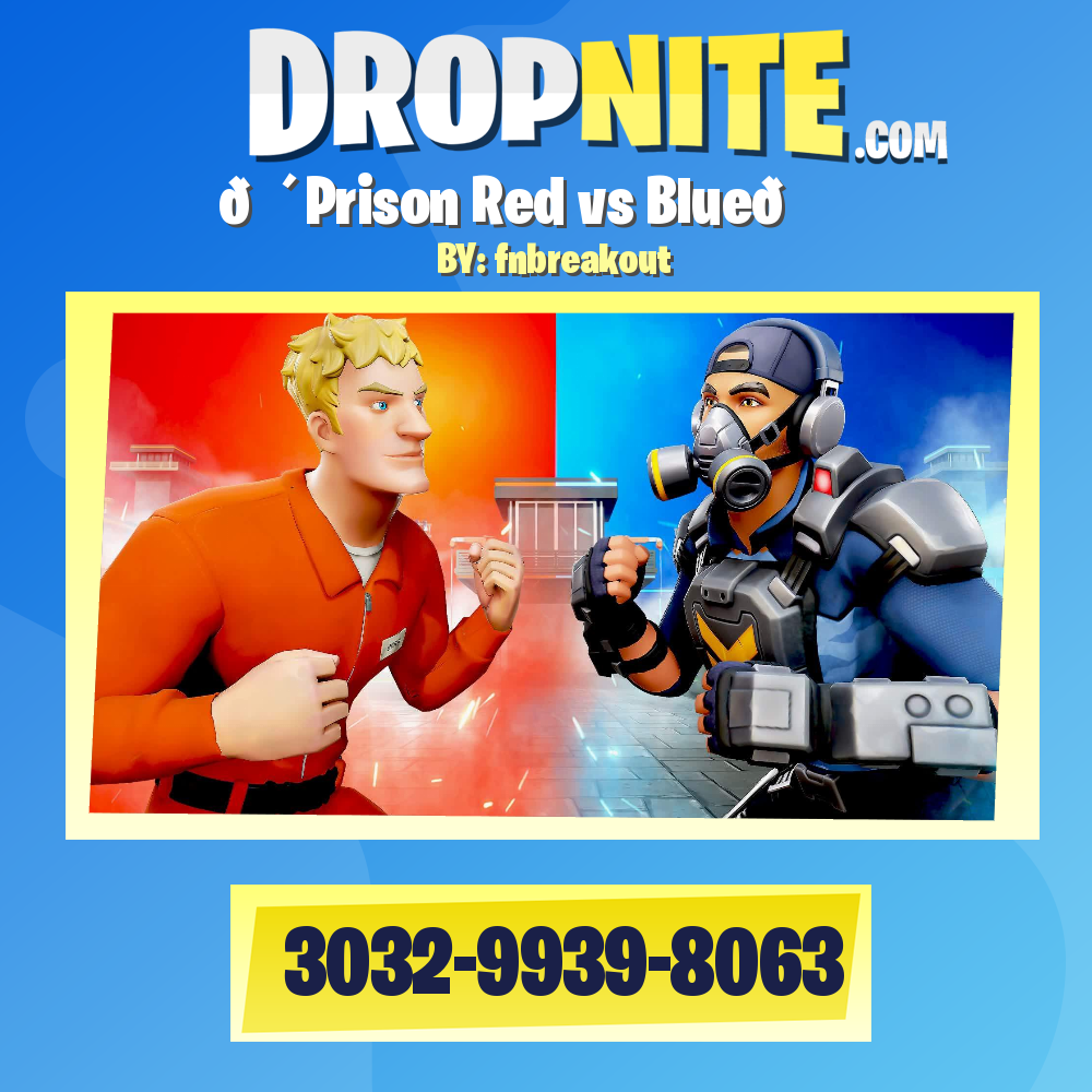 🔴Prison Red vs Blue🔵