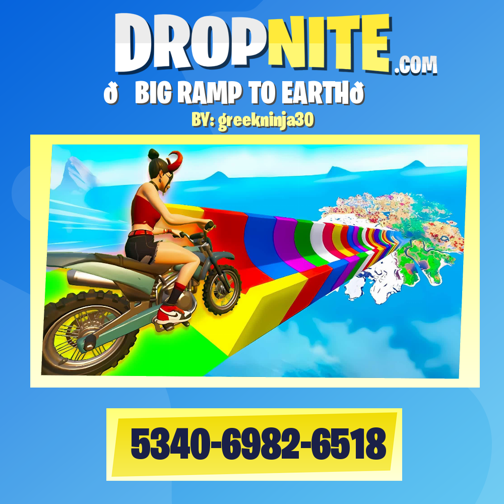 🌌BIG RAMP TO EARTH🌍