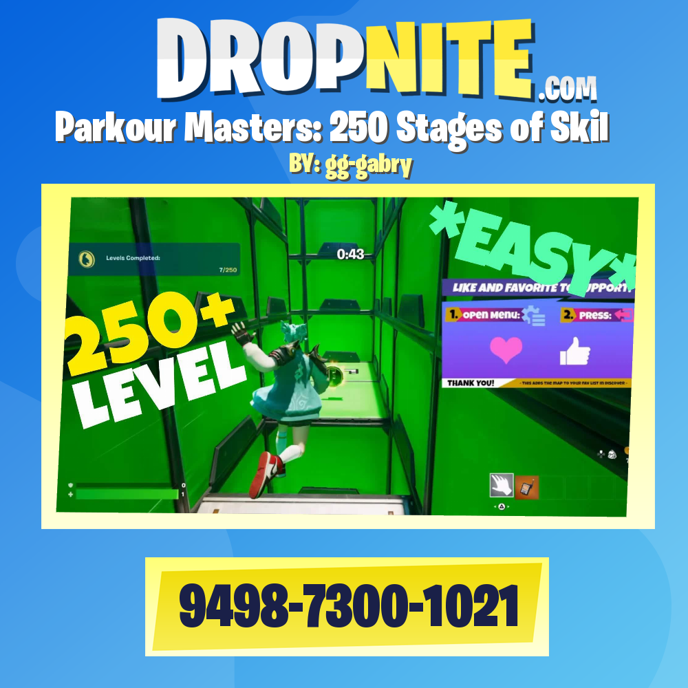 Parkour Masters: 250 Stages of Skil