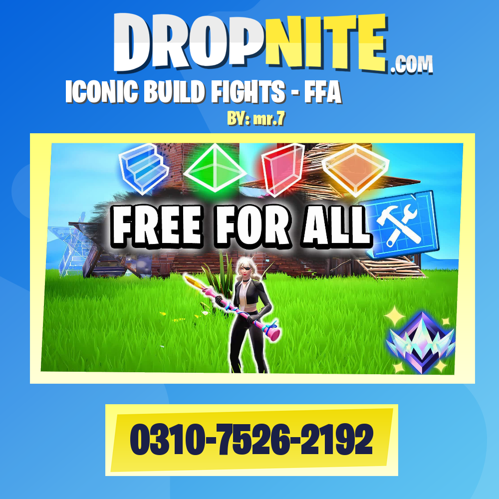 ICONIC BUILD FIGHTS - FFA ⭐