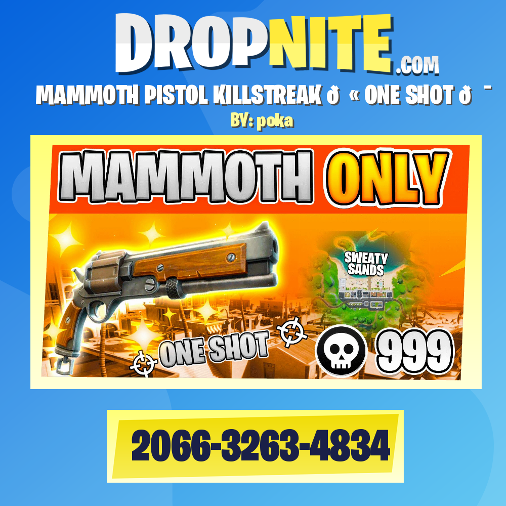 MAMMOTH PISTOL KILLSTREAK 🔫 ONE SHOT 🎯