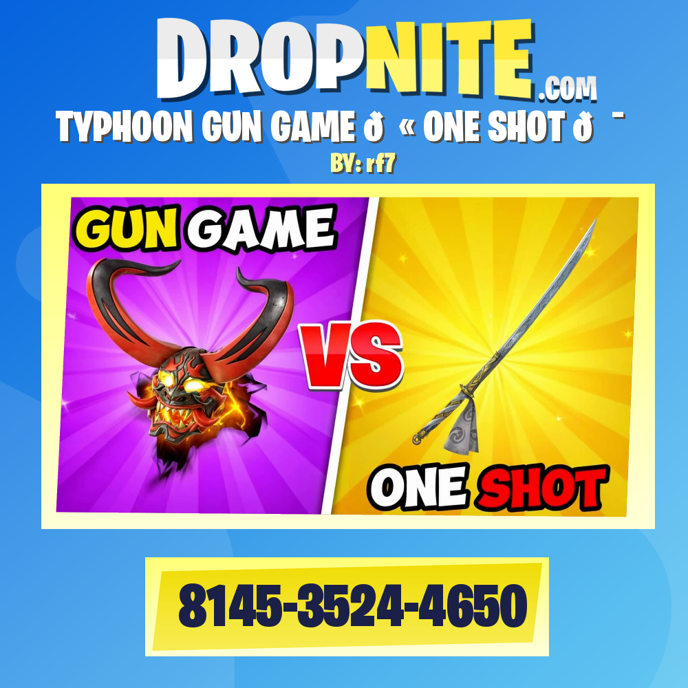 TYPHOON GUN GAME 🔫 ONE SHOT 🎯