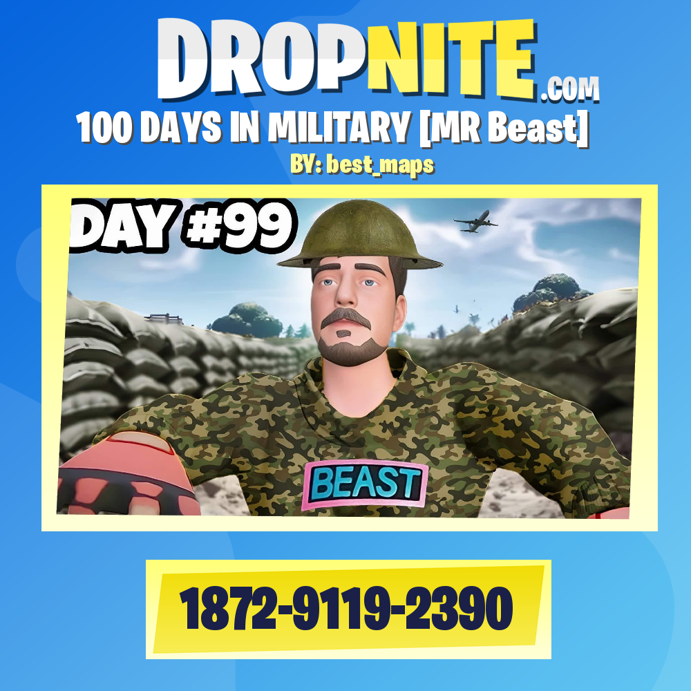 100 DAYS IN MILITARY [MR Beast]