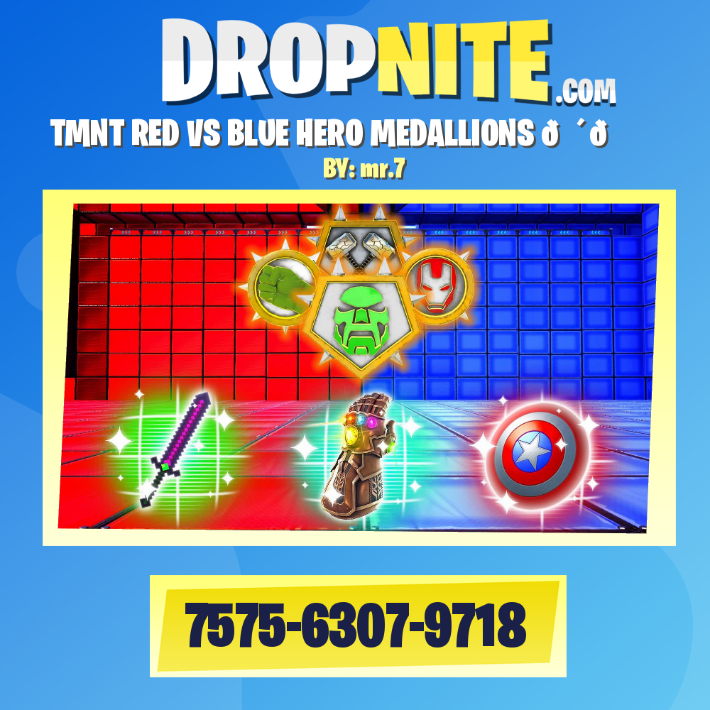 TMNT RED VS BLUE HERO MEDALLIONS 🔴🔵