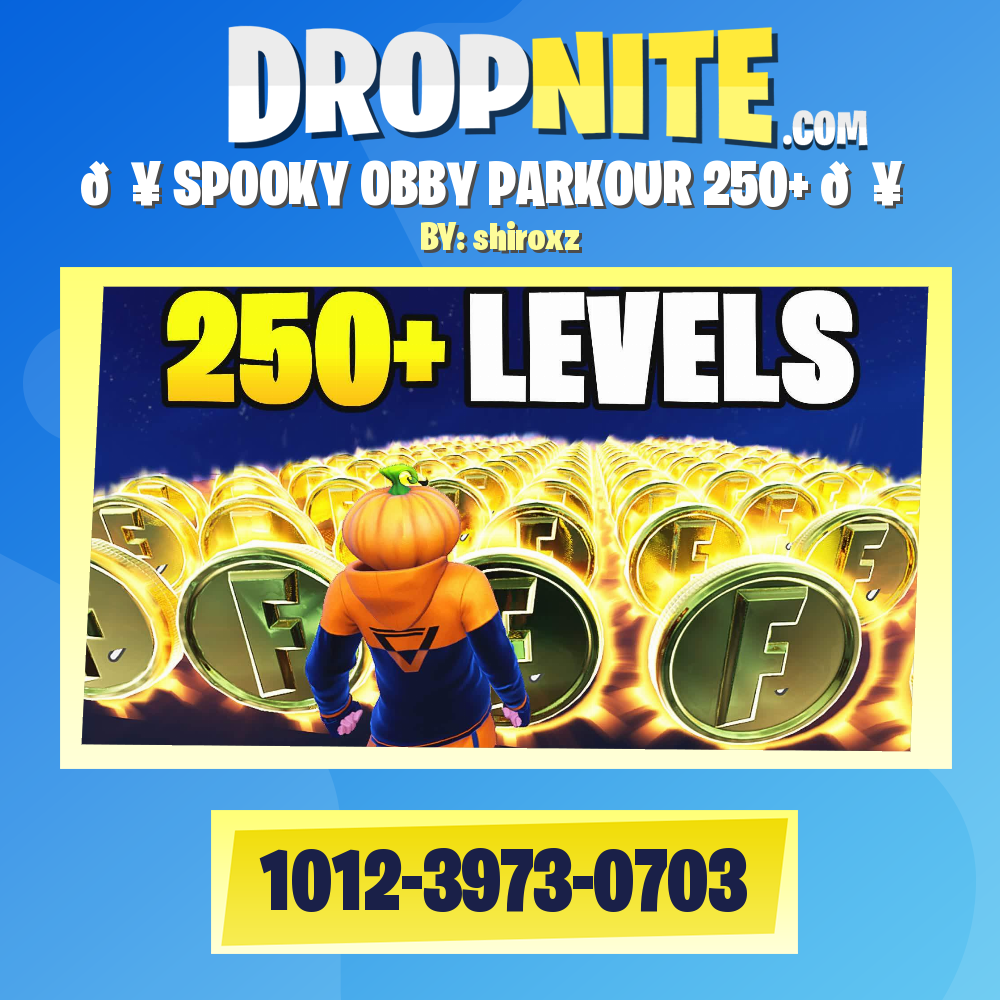 🔥 SPOOKY OBBY PARKOUR 250+ 🔥