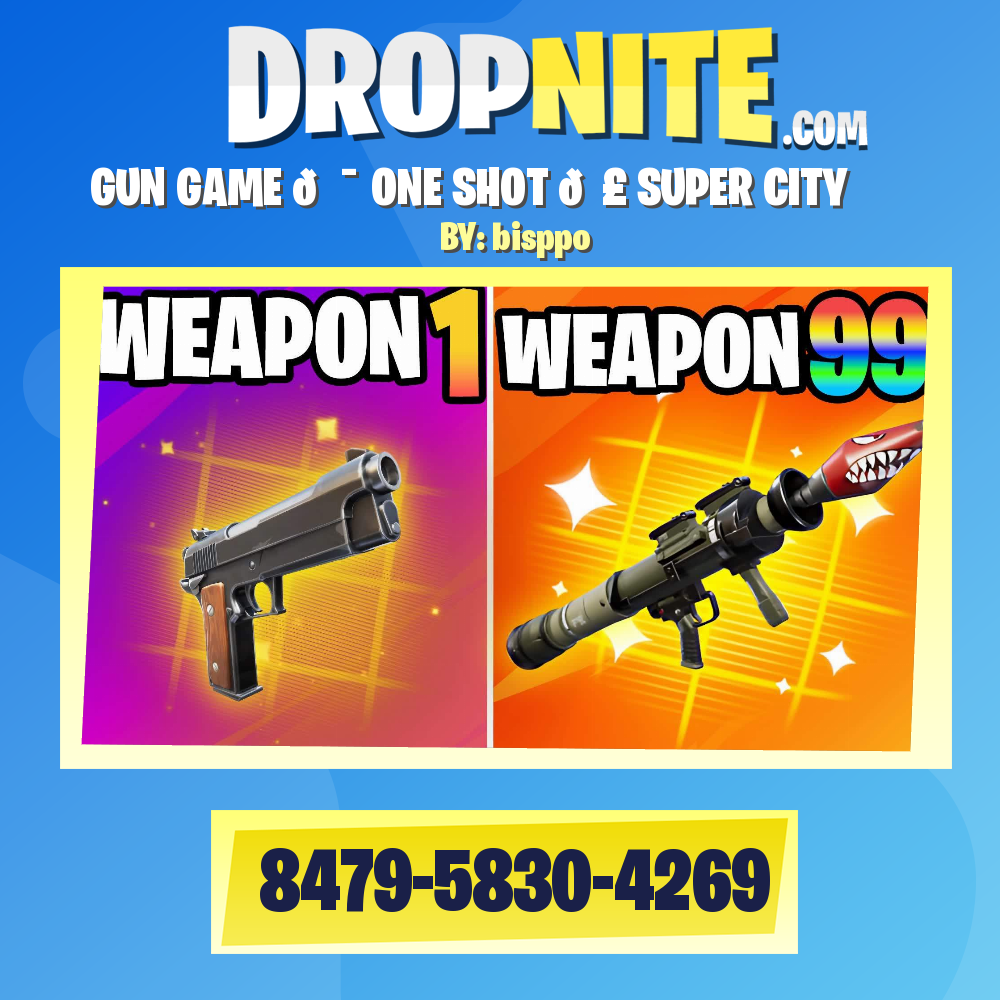 雪 GUN GAME 🎯 ONE SHOT 🏣 SUPER CITY