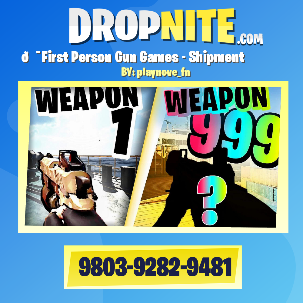 🎯First Person Gun Games - Shipment