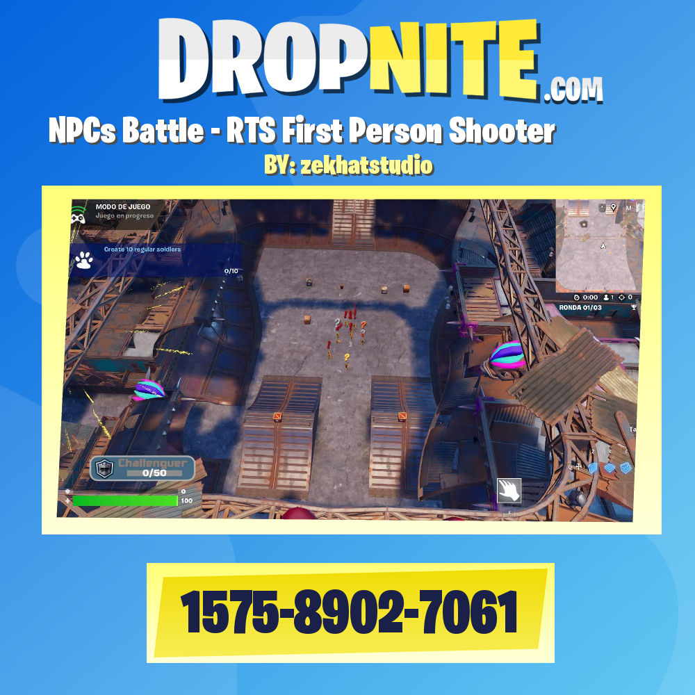 NPCs Battle - RTS First Person Shooter