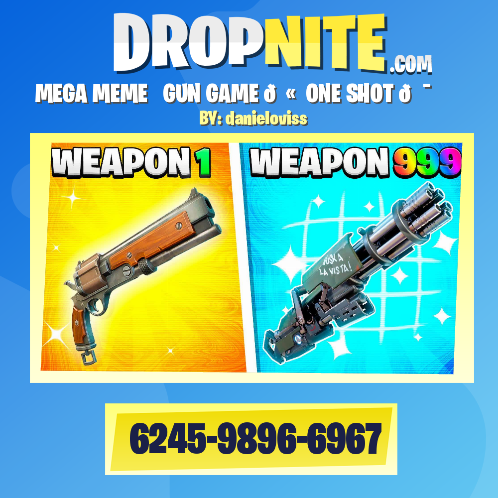 MEGA MEME ⭐ GUN GAME 🔫  ONE SHOT 🎯