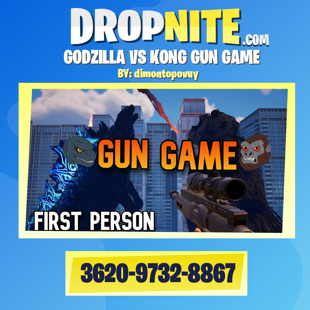 GODZILLA VS KONG GUN GAME