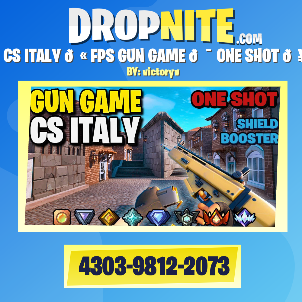 ⭐CS ITALY 🔫 FPS GUN GAME 🎯 ONE SHOT 💥