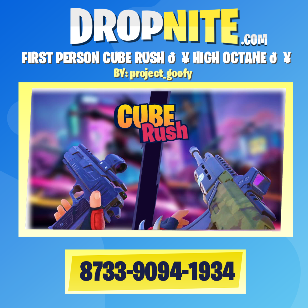 FIRST PERSON CUBE RUSH 💥 HIGH OCTANE 💥