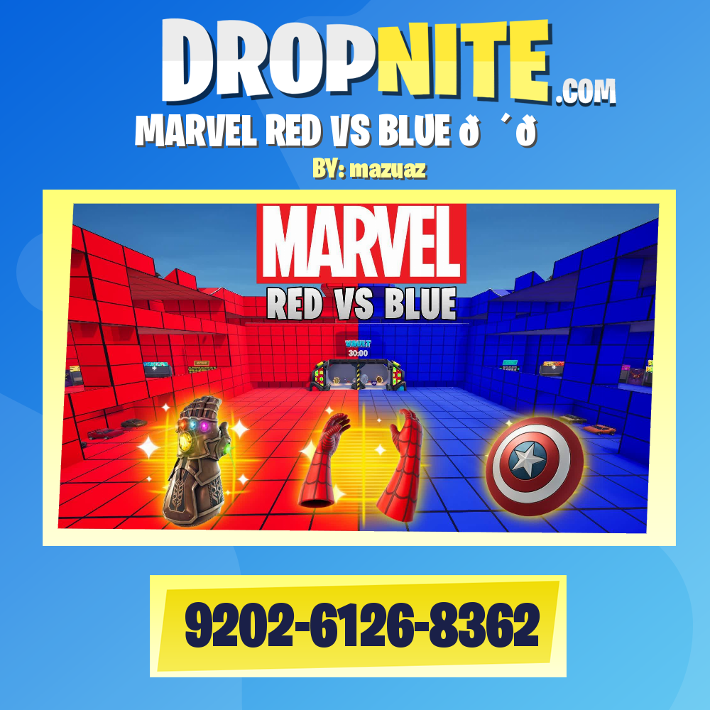 MARVEL RED VS BLUE 🔴🔵