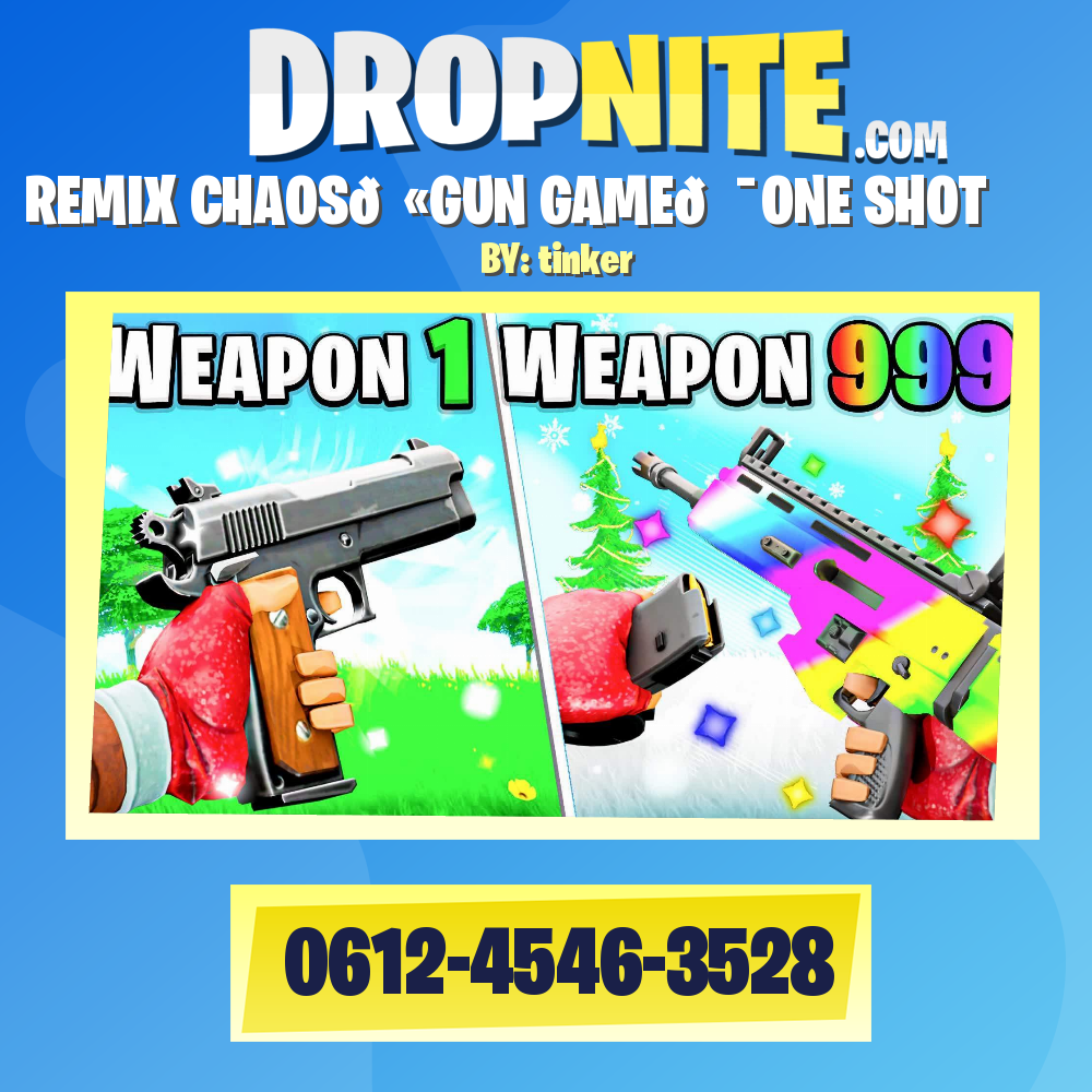 ⭐️REMIX CHAOS🔫GUN GAME🎯ONE SHOT⭐️
