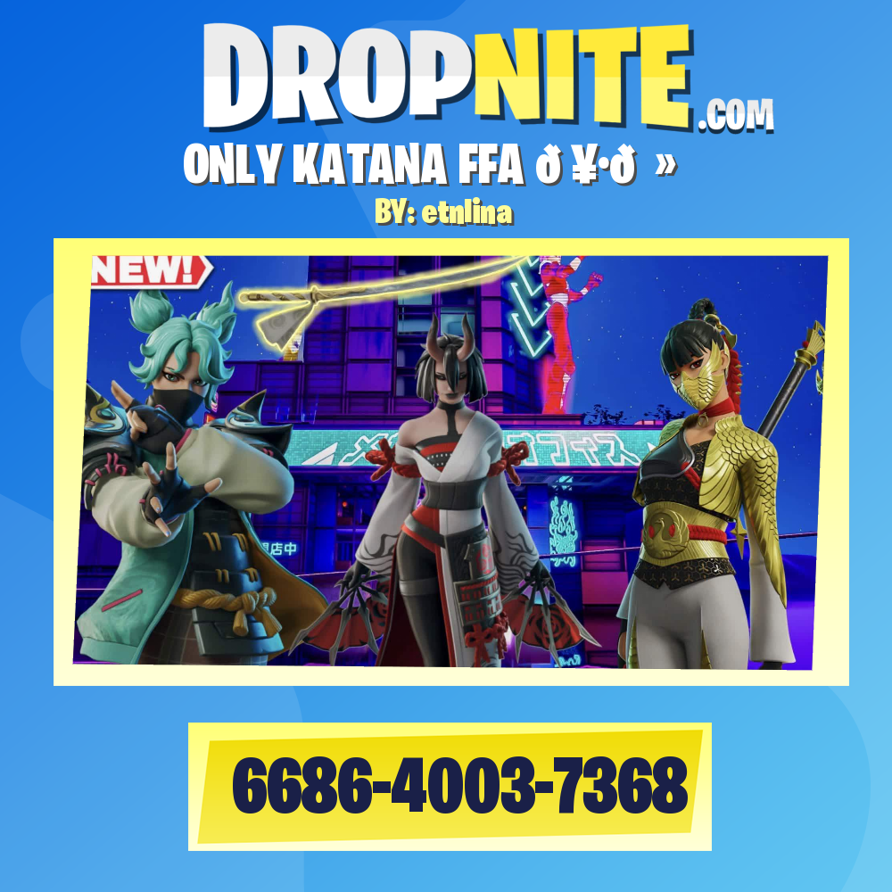 ONLY KATANA FFA 🥷🏻