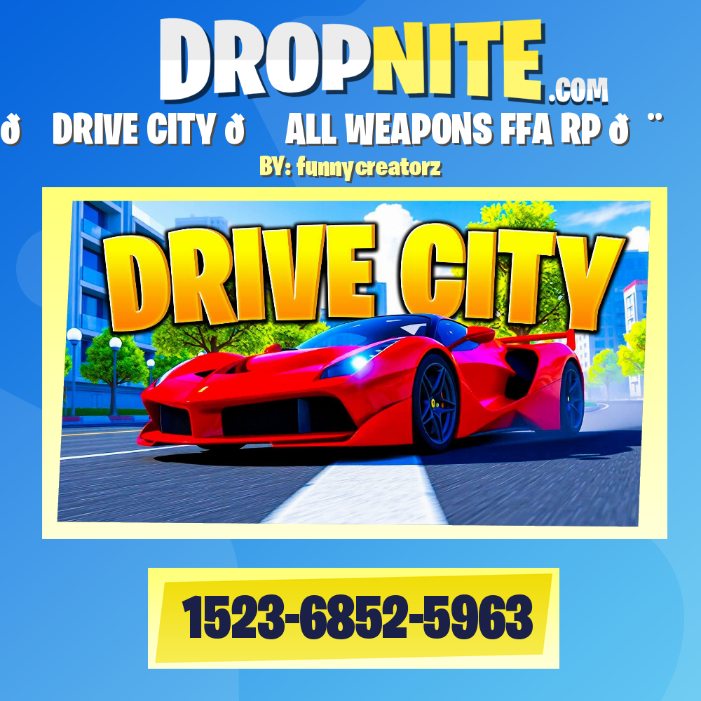 🚓 DRIVE CITY 🏙️ ALL WEAPONS FFA RP 🚨