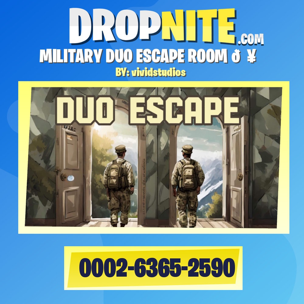 MILITARY DUO ESCAPE ROOM 💥