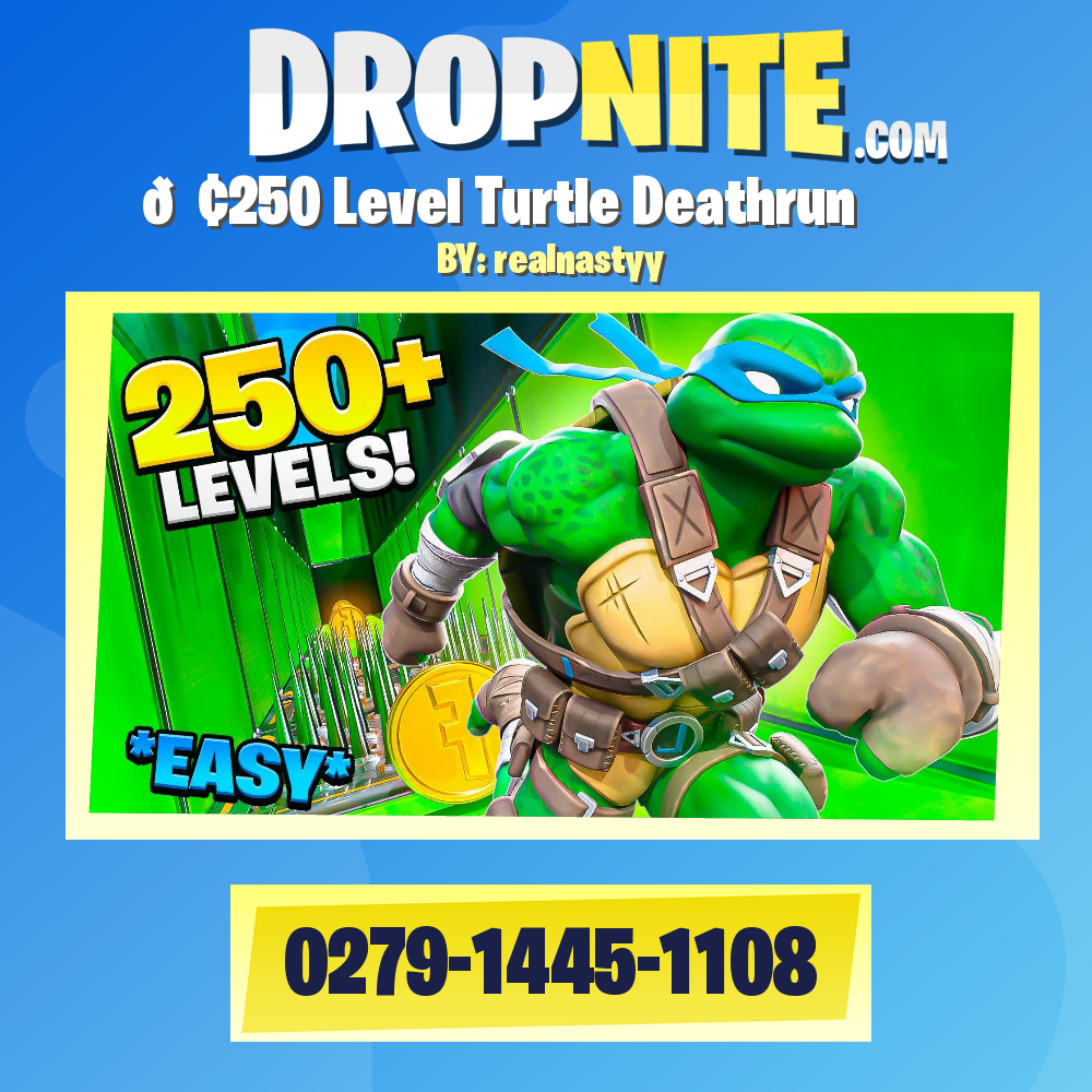 🐢250 Level Turtle Deathrun