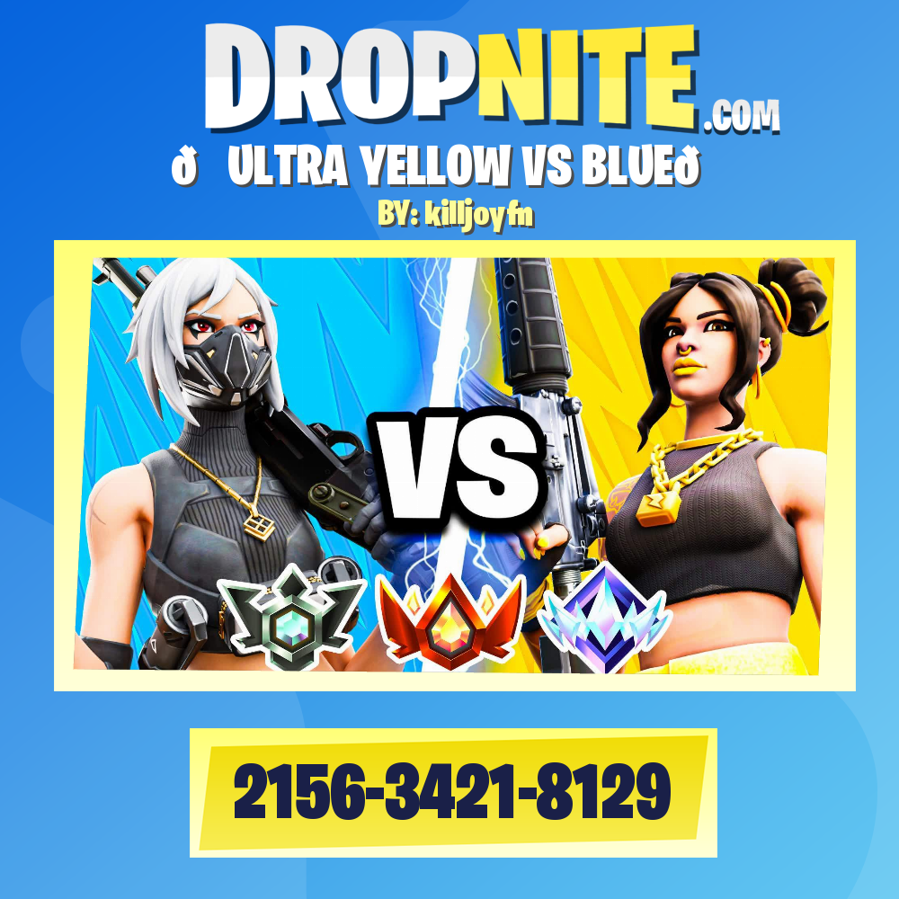 💛ULTRA YELLOW VS BLUE💙