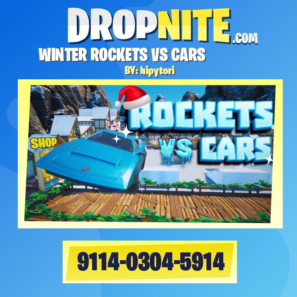 WINTER ROCKETS VS CARS ❄️