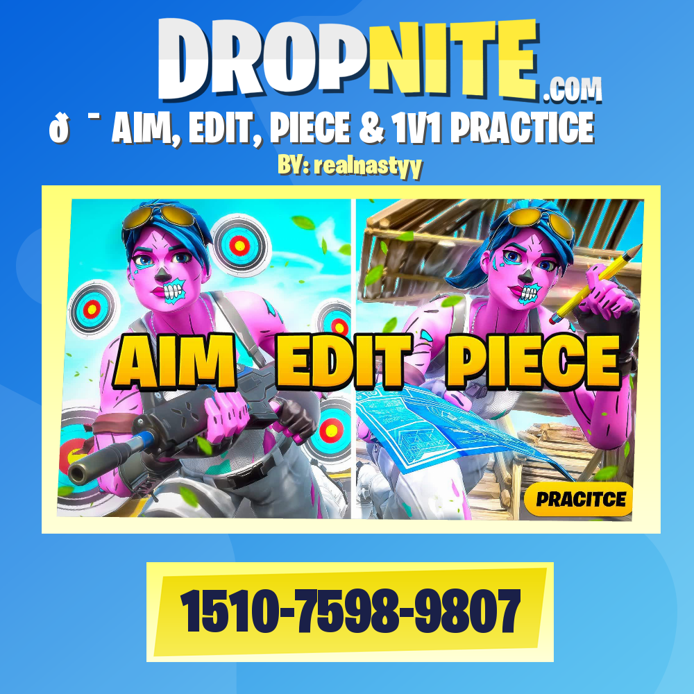 🎯 AIM, EDIT, PIECE & 1V1 PRACTICE
