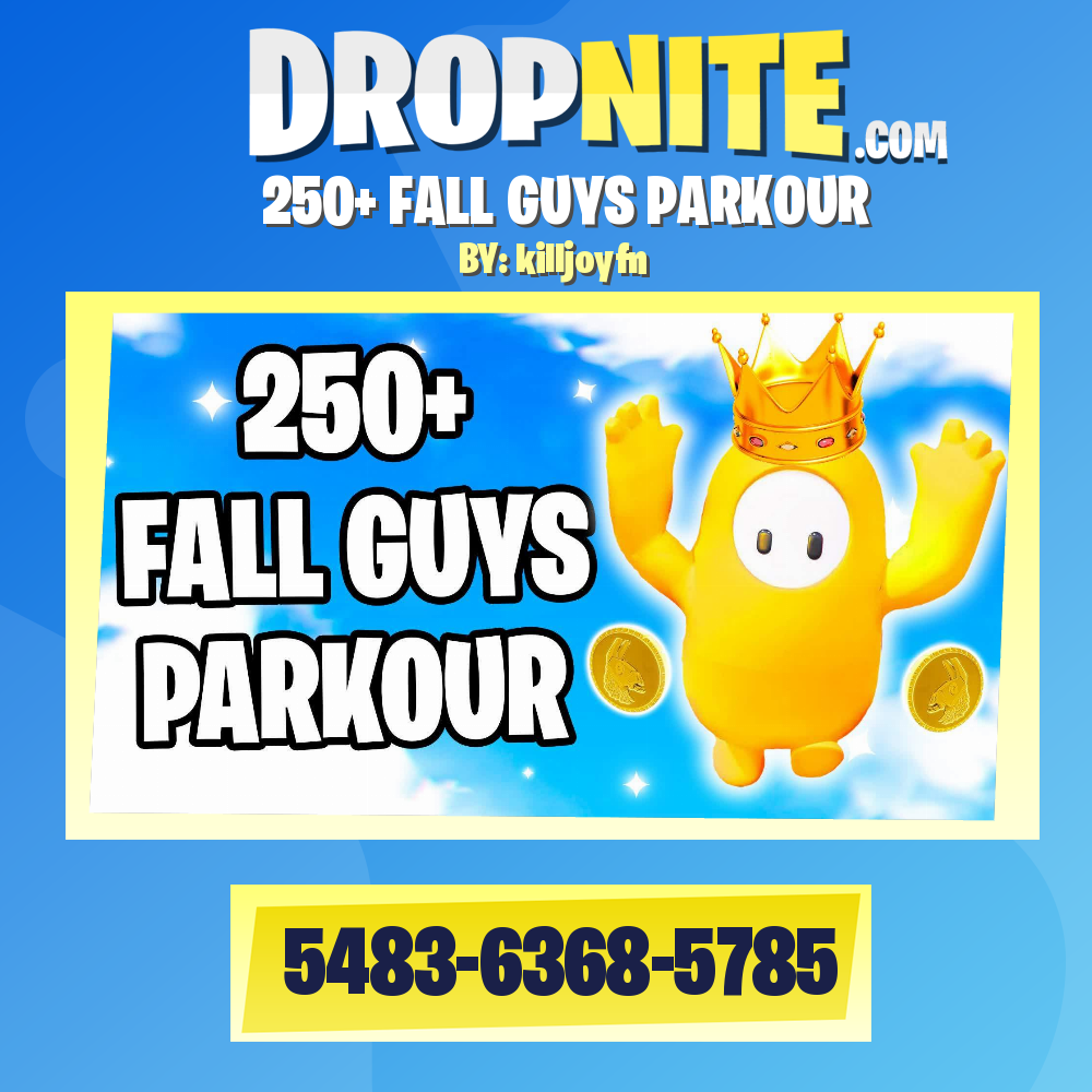 250+ FALL GUYS PARKOUR