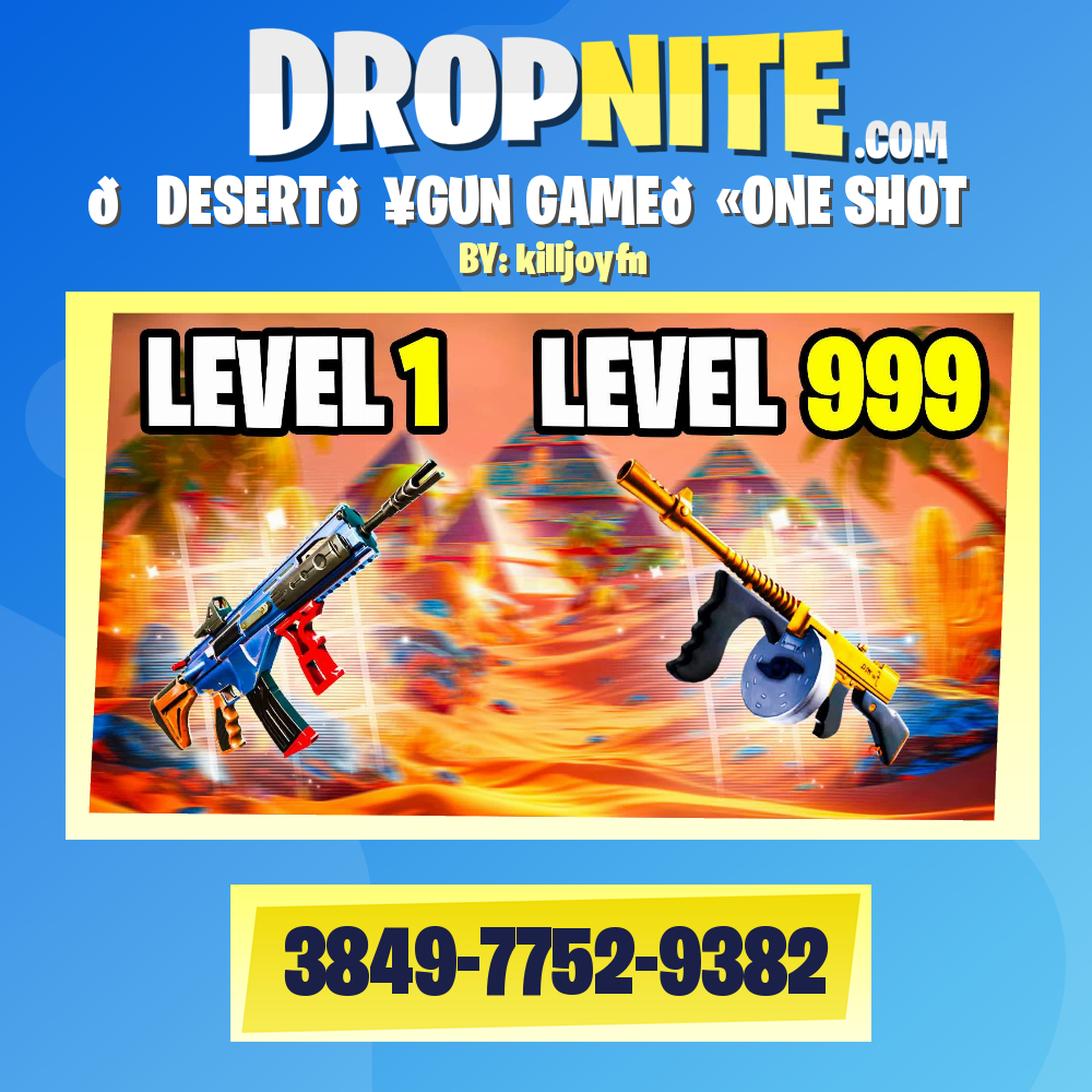 🌵DESERT💥GUN GAME🔫ONE SHOT