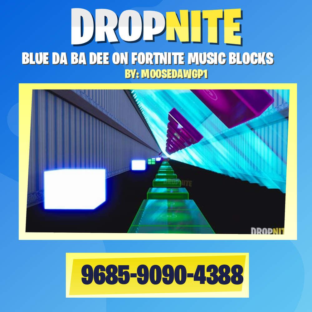 BLUE DA BA DEE ON FORTNITE MUSIC BLOCKS