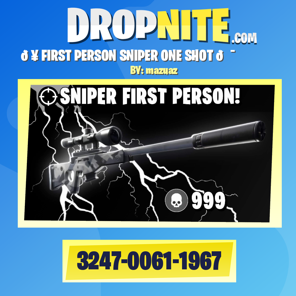 🥇FIRST PERSON SNIPER ONE SHOT 🎯