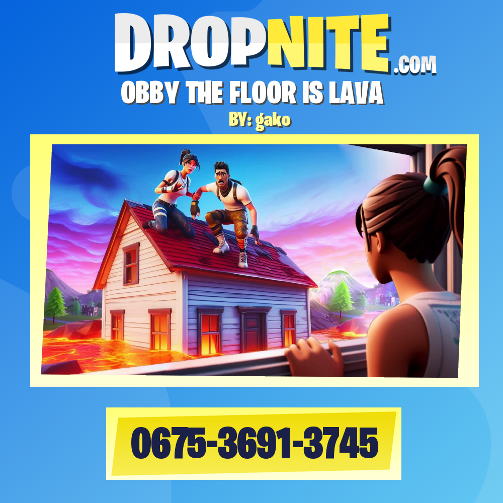 OBBY THE FLOOR IS LAVA