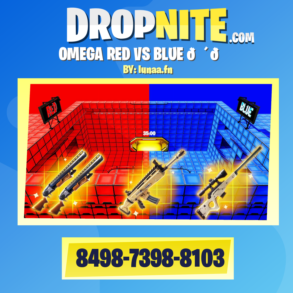 OMEGA RED VS BLUE 🔴🔵