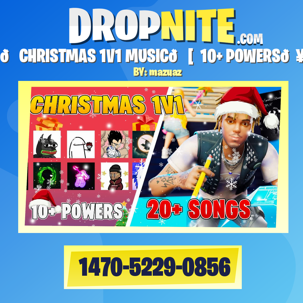 🎅CHRISTMAS 1V1 MUSIC🎄[❄️10+ POWERS🔥]