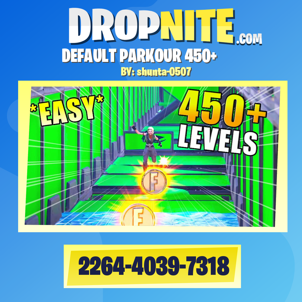 DEFAULT PARKOUR 450+⭐