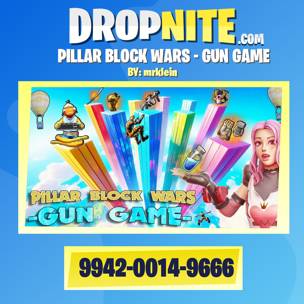 PILLAR BLOCK WARS - GUN GAME