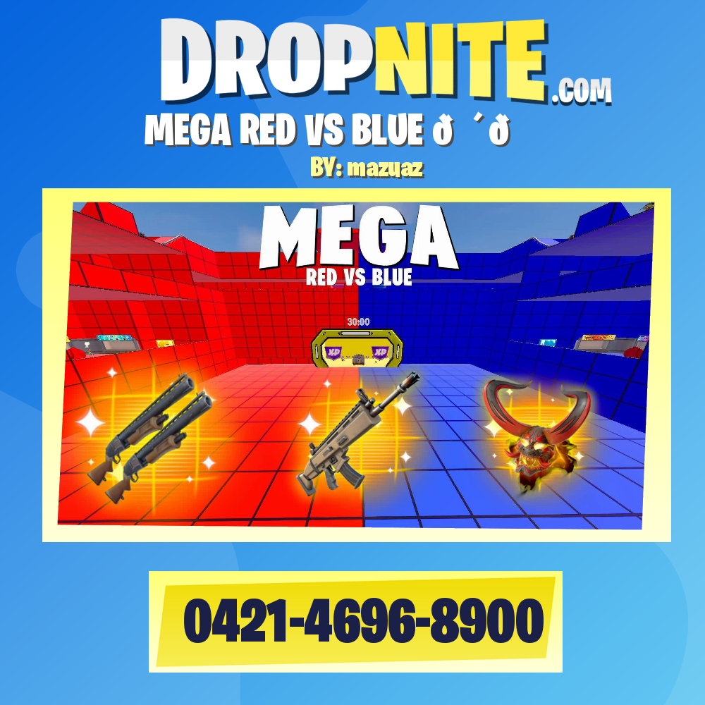 MEGA RED VS BLUE 🔴🔵