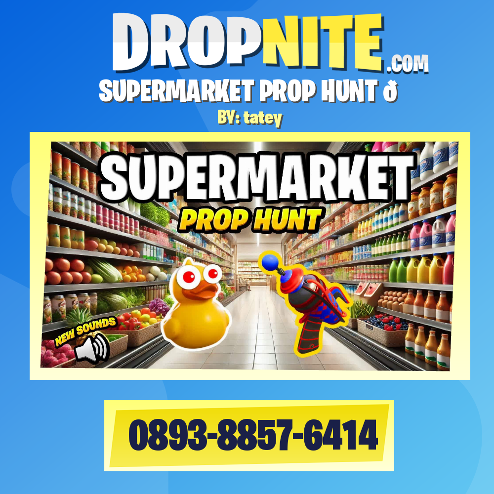 SUPERMARKET PROP HUNT 🛒