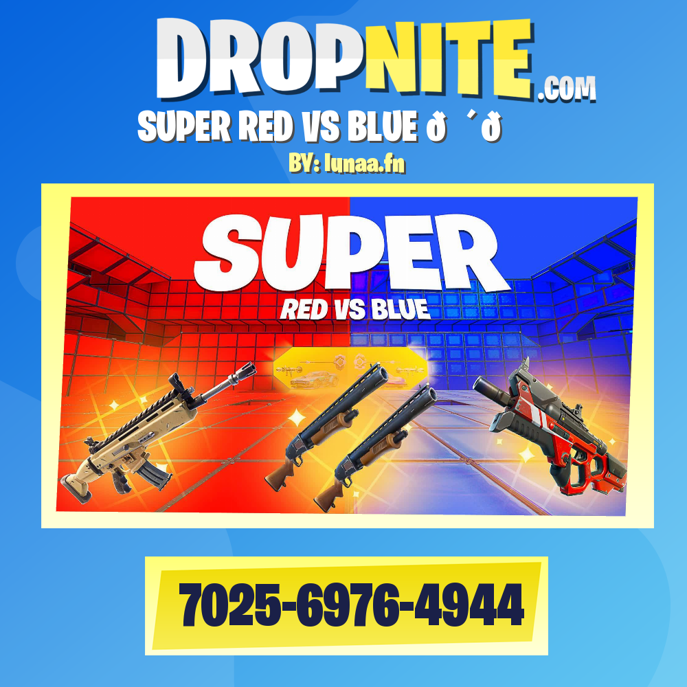 SUPER RED VS BLUE 🔴🔵