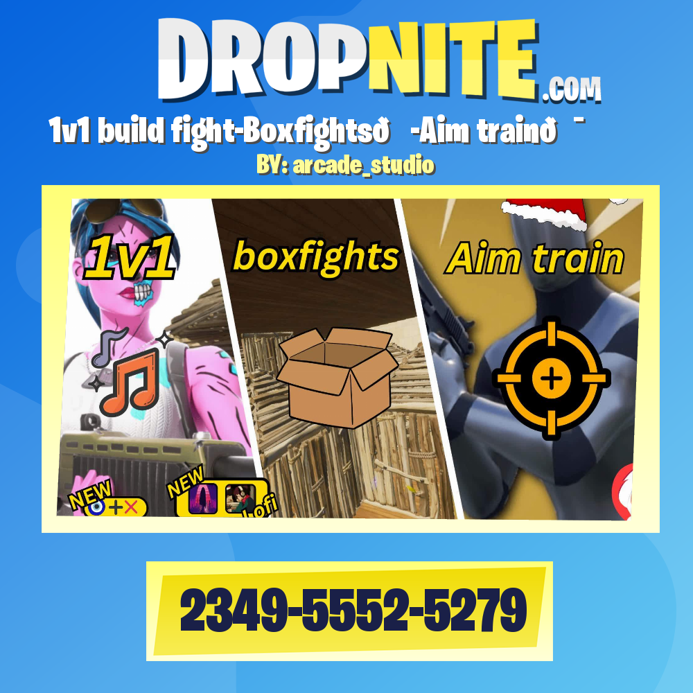 1v1 build fight-Boxfights📦-Aim train🎯