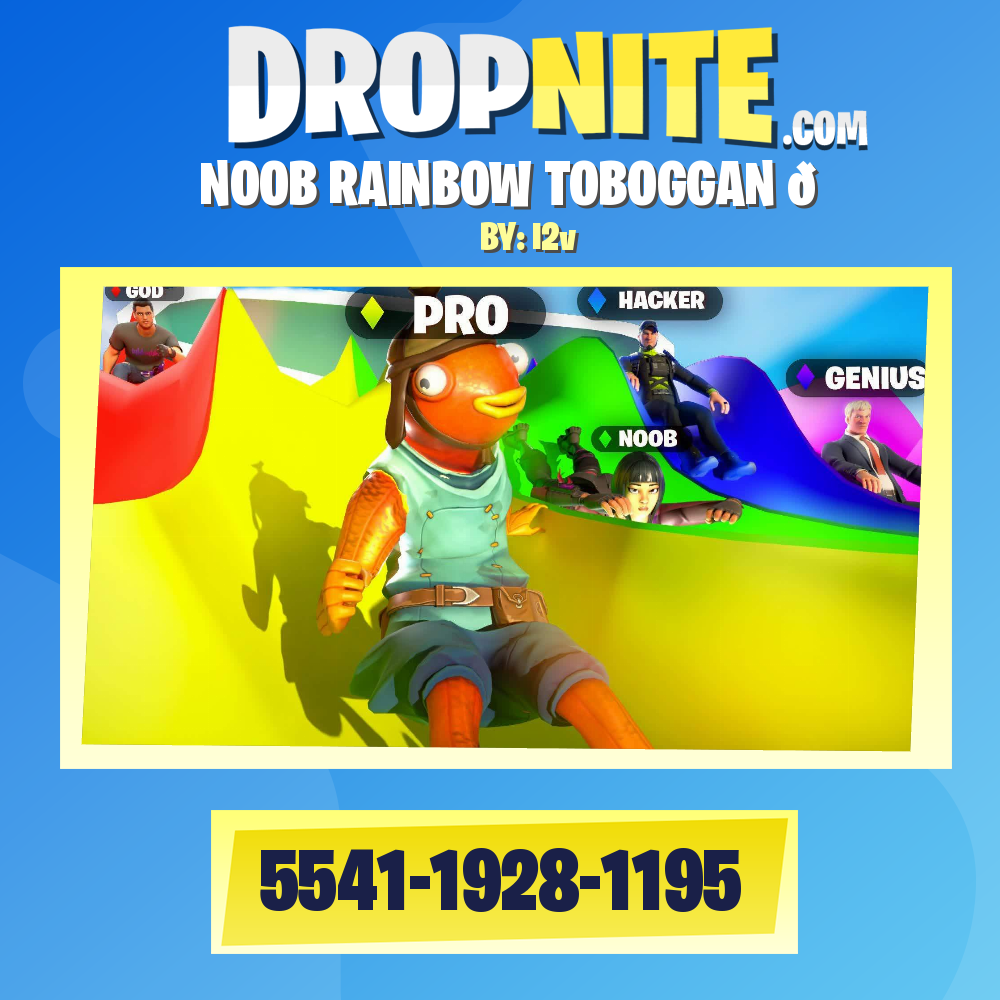 NOOB RAINBOW TOBOGGAN 🌈