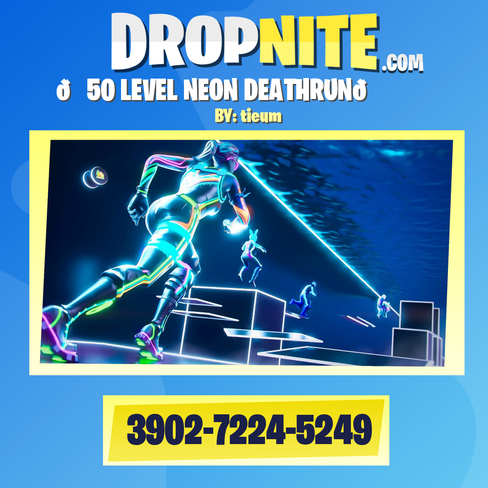 🏃50 LEVEL NEON DEATHRUN🏃