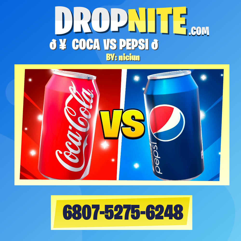 🥤 COCA VS PEPSI 🔵