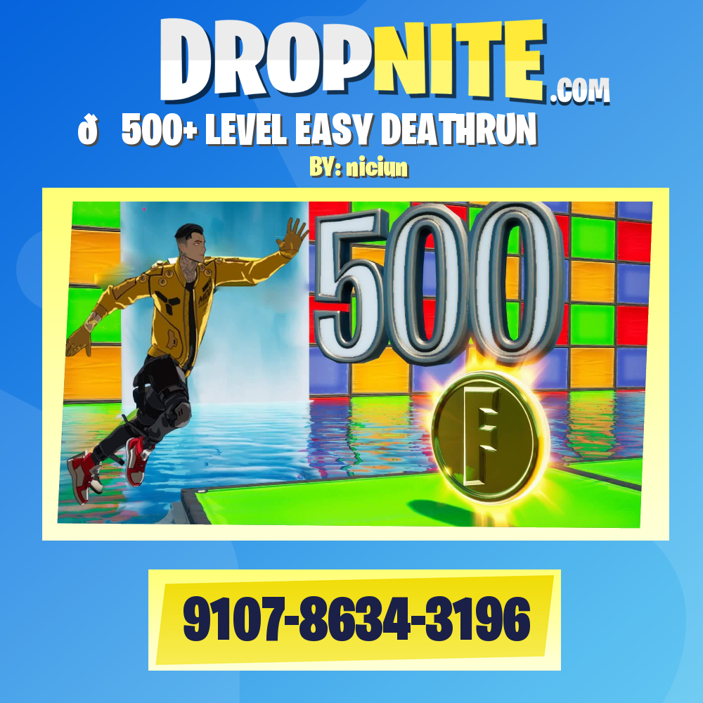 🏃500+ LEVEL EASY DEATHRUN⭐