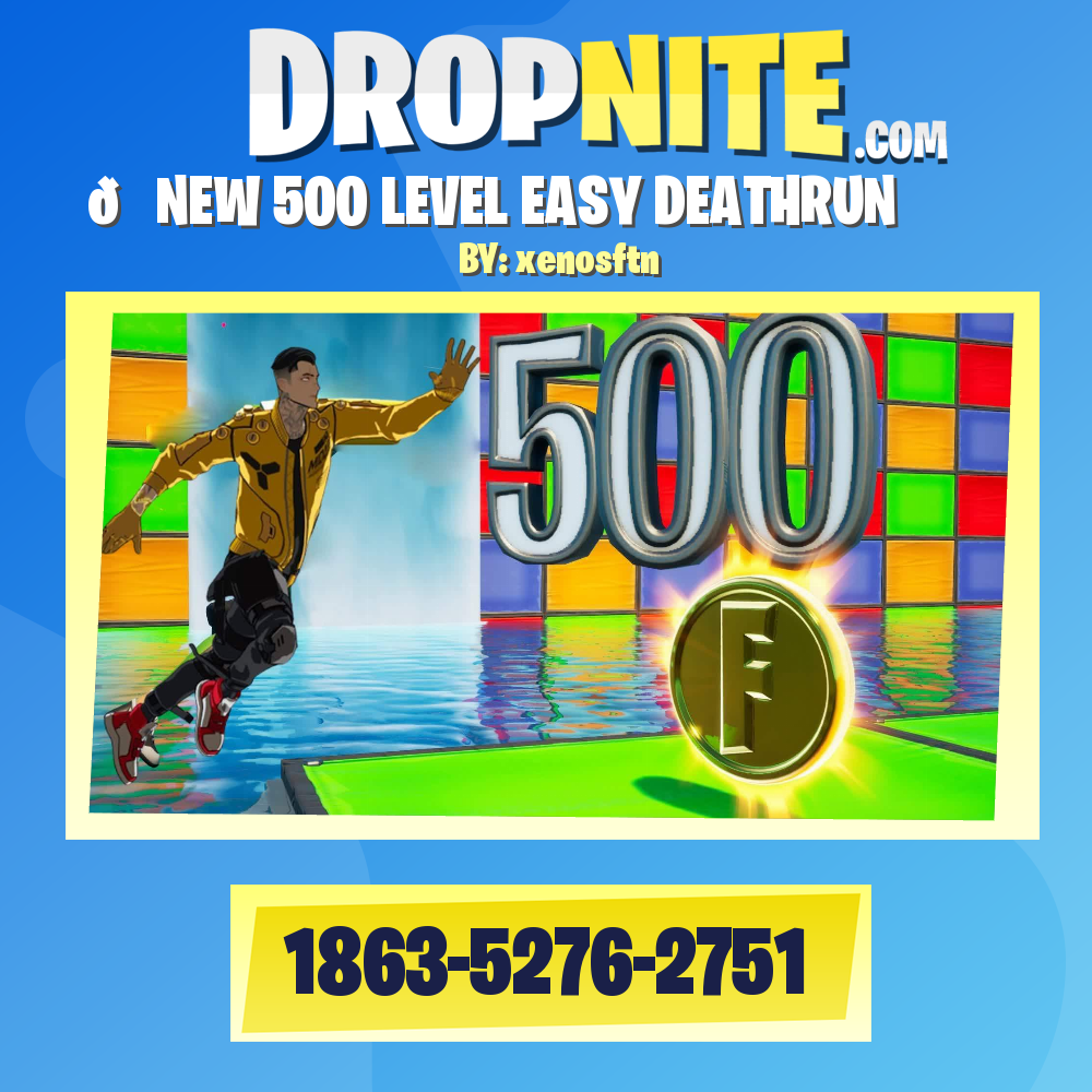 🏃NEW 500 LEVEL EASY DEATHRUN⭐