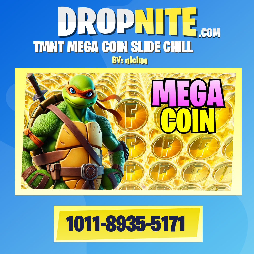 TMNT MEGA COIN SLIDE CHILL⭐